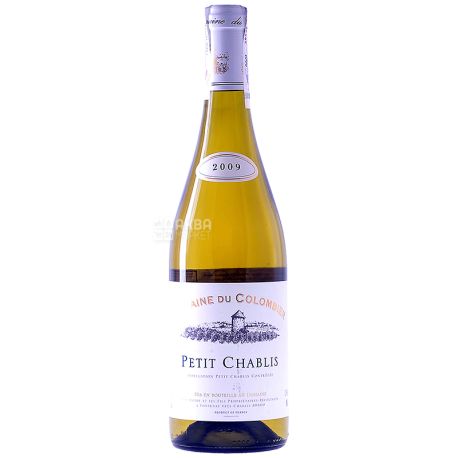 Domaine Du Colombier, Petit Chablis, Вино белое сухое, 0,75 л