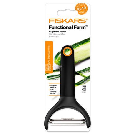 Fiskars Functional Form, Овочечистка, пластик, 15 см