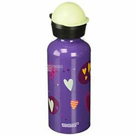 Sigg Glow Heartballoons, Пляшка дитяча для напоїв, 400 мл