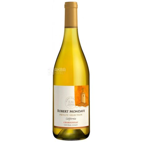 Robert Mondavi, Вино біле сухе, Chardonnay Private Selection, 0,75 л
