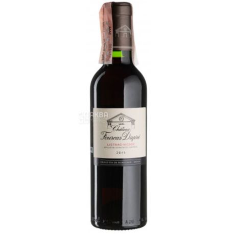 Chateau Fourcas Dupre, Вино красное сухое, Listrac-Medoc 2011, 0,375 л