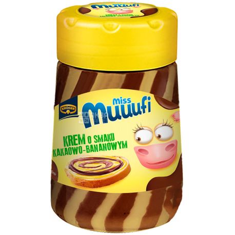 Kruger Mix Fix Cream, Chocolate-Banana Cream, 400 g