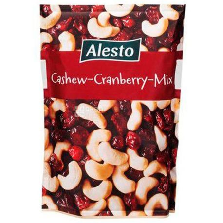 Alesto Cashew-Cranberry Mix, Cashew and Cranberry Mix, 200 g