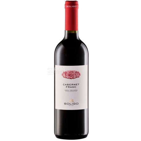 Soligo Cabernet Franc Marca Trevigiana, Вино красное сухое, 0,75 л