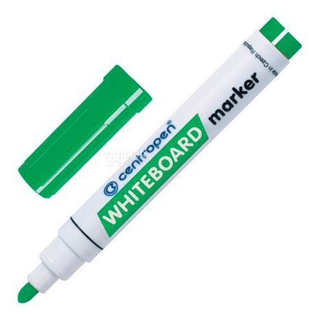 Centropen, Whiteboard Marker, green, 2.5 mm