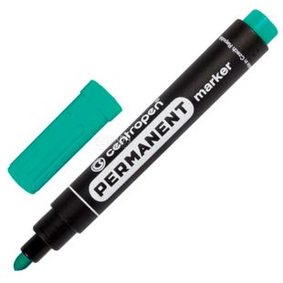 Centropen, Маркер перманентный, зеленый, 2,5 мм