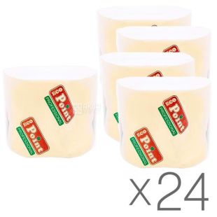 Mirus, Упаковка 24 шт. по 250 л., Туалетний папір Мірус, Листова, 2-шаровий, 110х200 мм