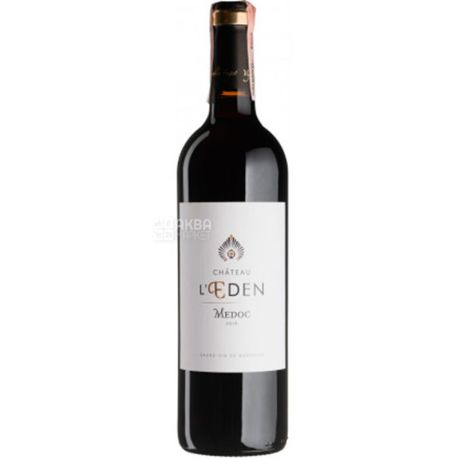 Chateau L`Eden 2016 Lapeyronie, Вино червоне сухе, 0,75 л