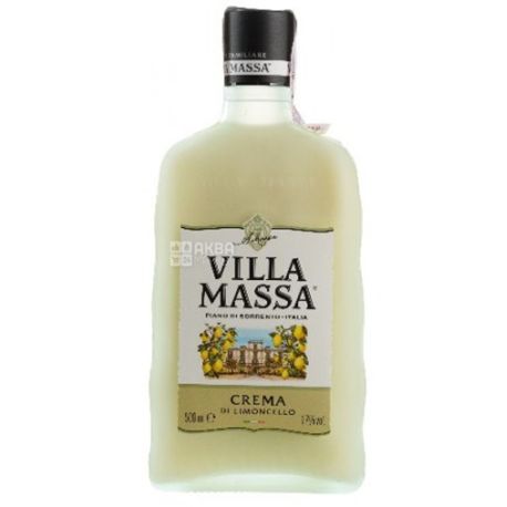 Crema di Limoncello, Villa Massa, Ликер, 0,5 л