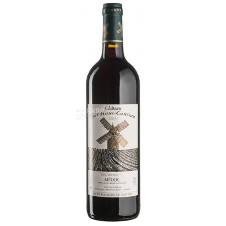 Chateau Tour Haut-Caussan 2013, Dry red wine, 0.75 l