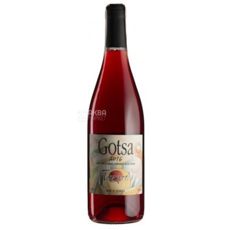 Tavkveri, Gotsa Family Wines, Вино розовое сухое, 0,75 л