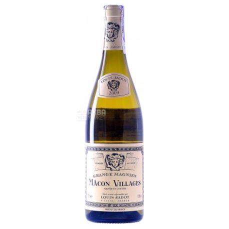 Macon Blanc Villages Grange Magnien, Louis Jadot, Вино біле сухе, 0,75 л