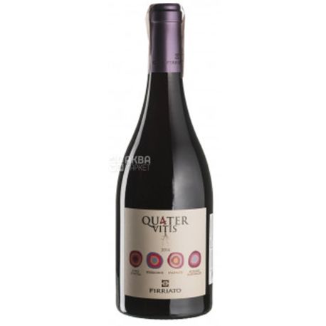 Firriato, Quater Vitis RED 2014, Вино красное сухое, 0,75 л