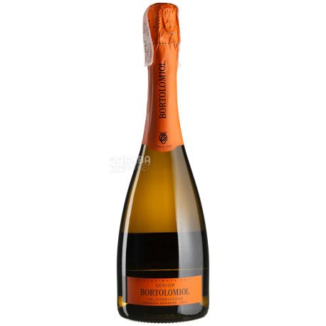 Senior Valdobbiadene Prosecco Superiore, Bortolomiol, Игристое вино белое экстра сухое, 0,75 л