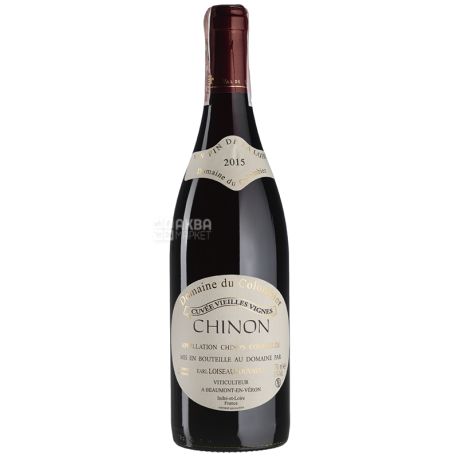 Domaine du Colombier Cuvee Vieilles Vignes Chinon 2015, Вино красное сухое, 0,75 л