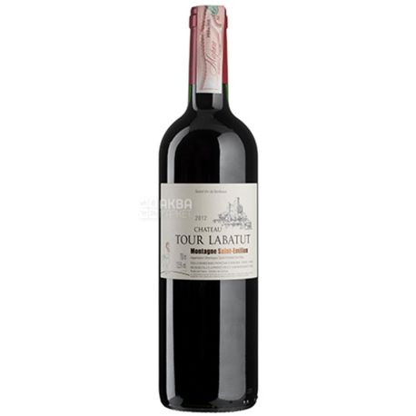 Chateau Tour Labatut 2012 Вино червоне сухе, 0,75 л