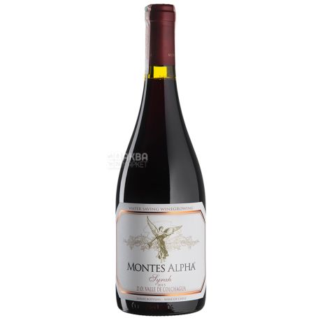 Syrah Alpha, Montes, Вино красное сухое, 0,75 л