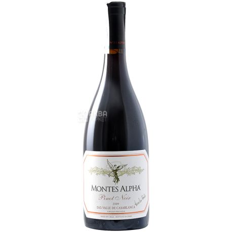 Pinot Noir Alpha, Montes, Вино красное сухое, 0,75 л