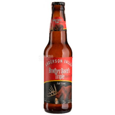 Anderson Valley, Beer Light Ale Brother David's Triple, 0.355 L