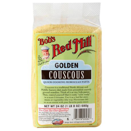 Bob's Red Mill, Golden Couscous, 680 г, Бобс Ред Милл, Кускус золотистый