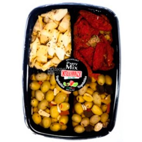 Castellino, Пати микс антипасто в масле, 1 кг