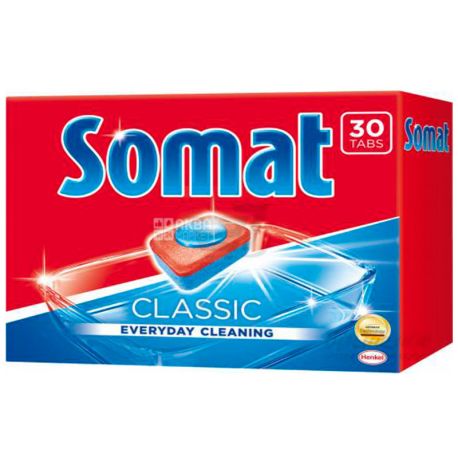 Somat Classic, 30 шт., Таблетки для посудомийної машини