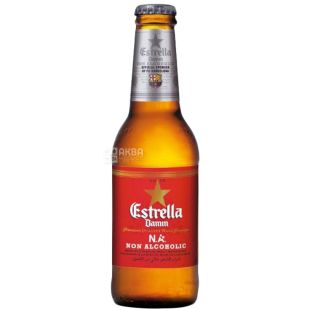Estrella Damn, Пиво светлое безалкогольное, 0,5 л