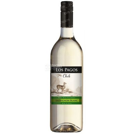 Los Pagos, Совиньон Блан, Вино белое сухое, 0,75 л