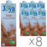 Joya Soya Chocolate, Упаковка 8 шт. по 1 л, Джоя, Соевое молоко, с шоколадом