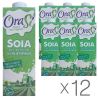 OraSi, Soia, 1 л, ОраСі, Соєвий напій, з вітамінами і кальцієм, Упаковка 12 шт.