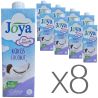 Joya Kokos Coconut Calcium, Упаковка 8 шт. по 1 л, Джоя, Кокосовое молоко, с кальцием и витаминами