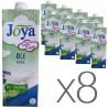Joya Rice Organic, Упаковка 8 шт. по 1 л, Джоя, Рисове молоко, органічне, без цукру і лактози
