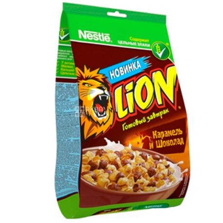 Nestle Lion, Сухой завтрак, 450 г