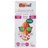 Ecomil, Almond milk, Protein, 1 л, Екоміл, Рослинний напій, Мигдаль з протеїном, без цукру