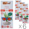 Ecomil, Rice, 1 л, Екоміл, Рослинний напій, Рис без цукру, Упаковка 6 шт.