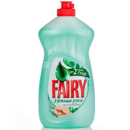 Fairy, 0.5 L, Dishwashing Liquid, Tea Tree