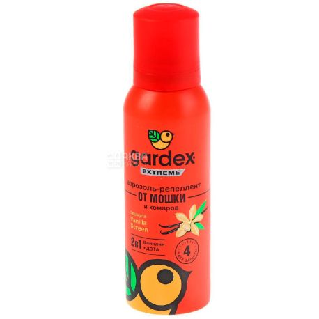 Gardex Extreme, Аэрозоль от комаров, 100 мл