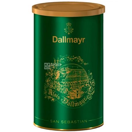 Dallmayr, San Sebastian 250 g, Coffee Dalmayer San Sebastian, medium roasted, ground, can