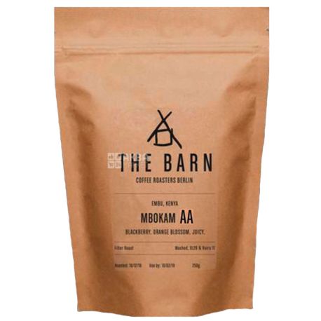 The Barn, Кофе в зернах, Кения Мбокам АА фильтр, 250 г