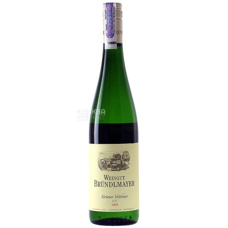 Gruner Veltliner L + T (light and dry), Brundlmayer, Вино белое сухое, 0,75 л