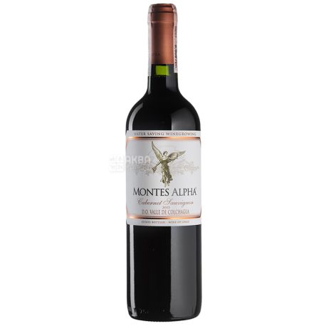 Montes, Вино красное сухое Cabernet Sauvignon Alpha, 0,75 л