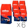 Lavazza, Espresso Crema e Gusto, упаковка 6 шт. по 1 кг, Кава Лаваца, Еспрессо Крему е Густо, темного обсмаження, в зернах