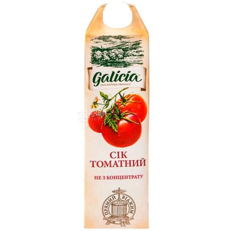 Galicia, 1 l, Juice, Tomato, m / y