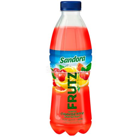 Sandora Frutz drink juice lemon-cranberry-grillfruit 0.4 l PET