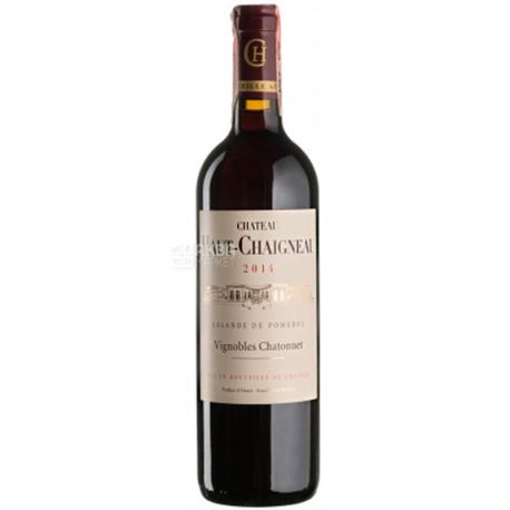 Chateau Haut-Chaigneau, Вино красное сухое, 0,75 л