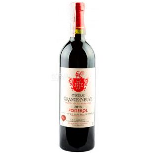  Chateau Grange-Neuve 2015, Вино красное сухое, 0,75 л