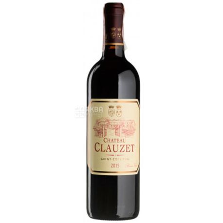 Chateau Clauzet, Dry red wine, 0.75 L