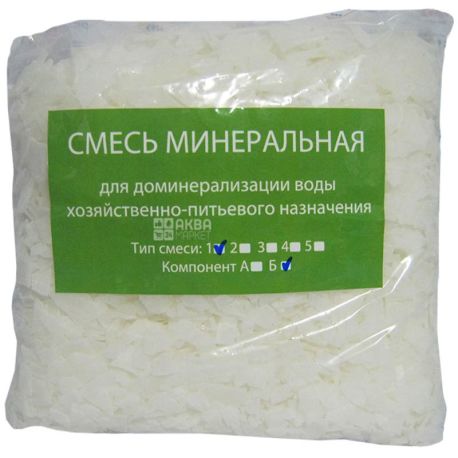 Ecosoft, Соль для доминерализации воды №1 Б, 1 кг