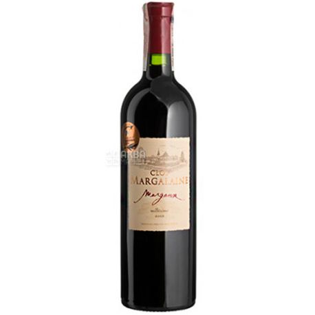 Clos Margalaine 2012, Вино красное сухое, 0,75 л