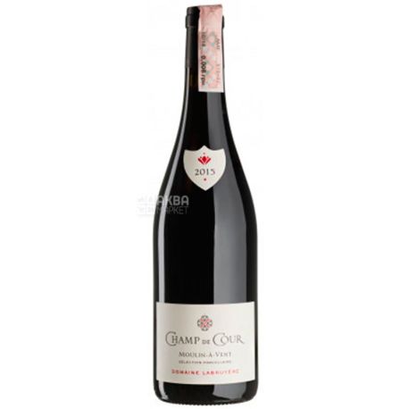 Domaine Labruyere, Champ De Cour Moulin-A-Vent 2015, Вино красное сухое, 0,75 л